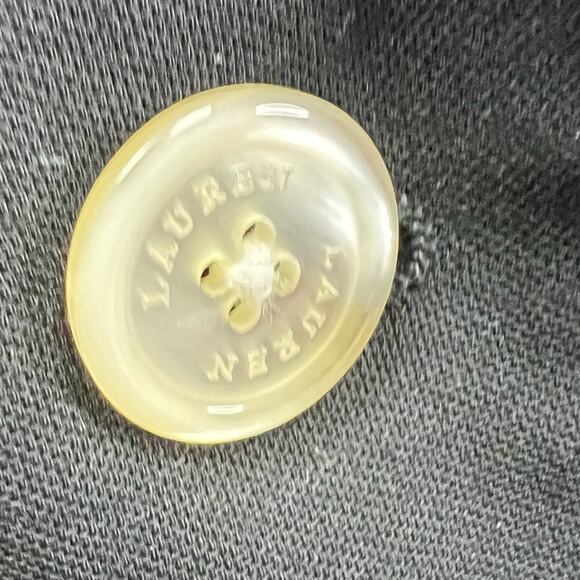 Vintage Lauren Ralph Lauren Petite Womens 2 Buttons Blazer Size 8P 100% Wool - Picture 7 of 9